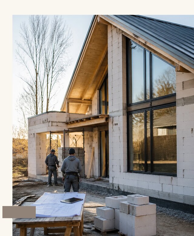 Проект дома из газобетона в Переславле-Залесском по цене от 36327 | А3дПро-Прс