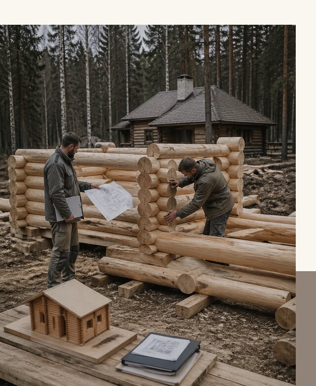 Проектирование и строительство домов из бревна в Переславле-Залесском